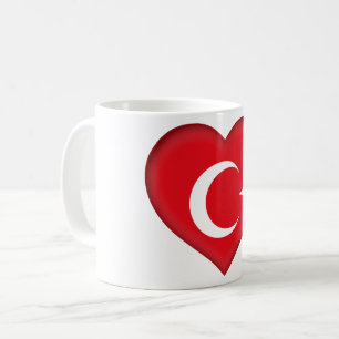 Die Türkei-Flagge Kaffeetasse