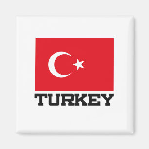 Die Türkei-Flagge Magnet