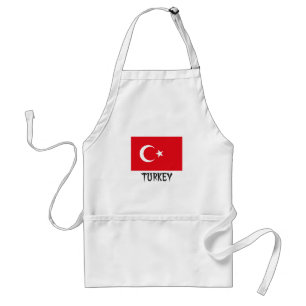 Die Türkei-Flagge Schürze