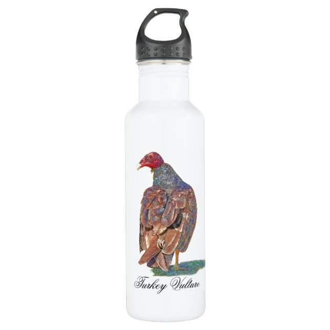 DIE TÜRKEI-GEIER TRINKFLASCHE (Vorderseite)