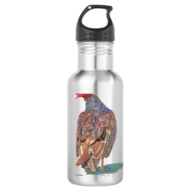 DIE TÜRKEI-GEIER TRINKFLASCHE (Vorderseite)