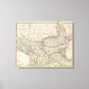 Die Türkei I, Nord Leinwanddruck