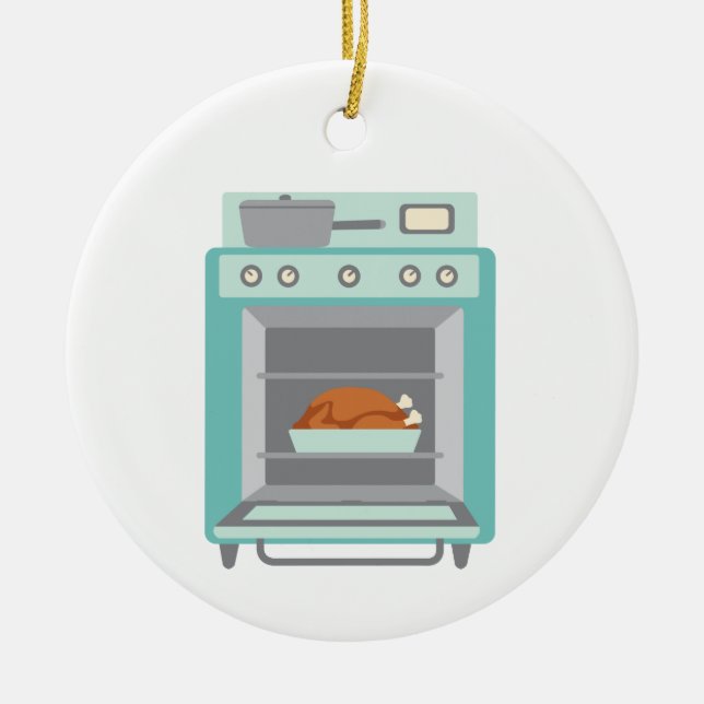 Die Türkei im Ofen Keramik Ornament (Vorne)