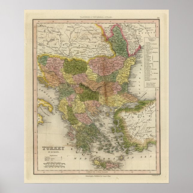 Die Türkei in Europa Poster (Vorne)