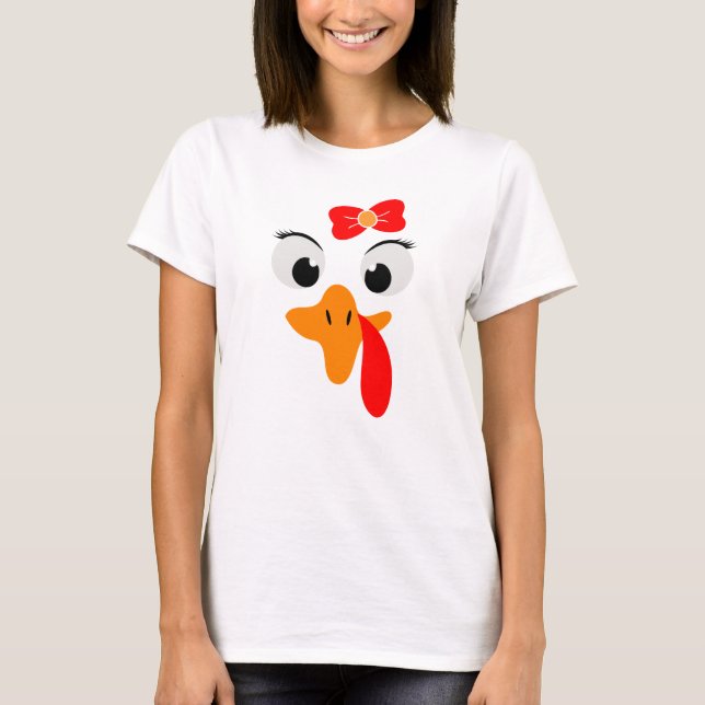 Die Türkei ist mit einem Mädchen konfrontiert, Ern T-Shirt (Vorderseite)