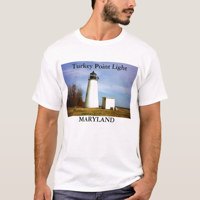 Die Türkei-Punkt-Licht, Maryland-Shirt T-Shirt (Vorderseite)