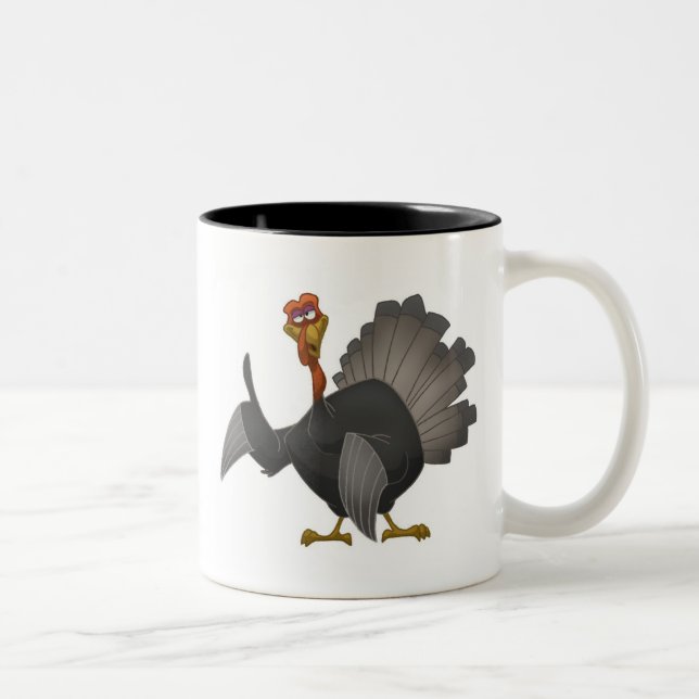 Die Türkei-Tasse Zweifarbige Tasse (Rechts)