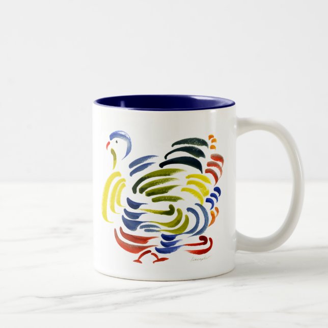Die Türkei-Tasse Zweifarbige Tasse (Rechts)