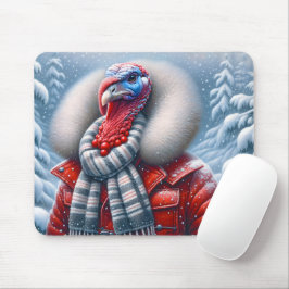Die Türkei trägt ein rotes Coat Mousepad