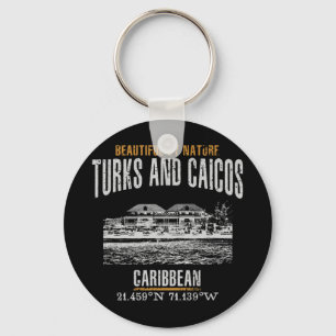 Die Turks- und Caicosinseln Schlüsselanhänger