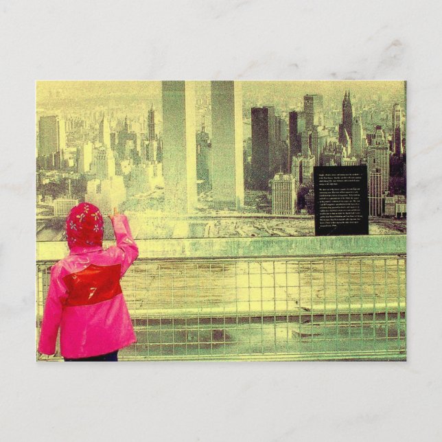 Die Türme und das Kind Postkarte (Vorderseite)