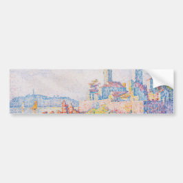 Die Türme von Antibes (von Paul Signac) Autoaufkleber
