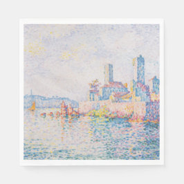 Die Türme von Antibes (von Paul Signac) Serviette
