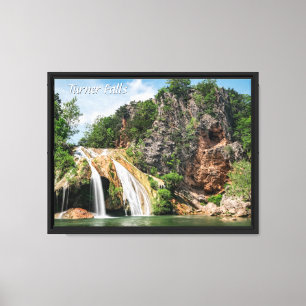 Die Turner Falls von Oklahoma Leinwanddruck