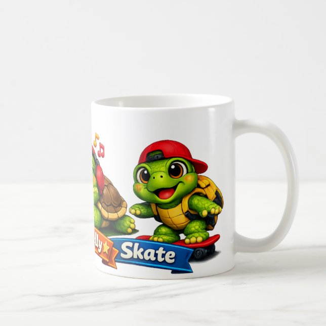 Die Turtle-Crew Kaffeetasse (Rechts)