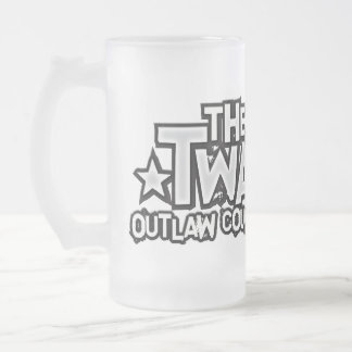 Die Twains Logo-mattierte Tasse! Mattglas Bierglas