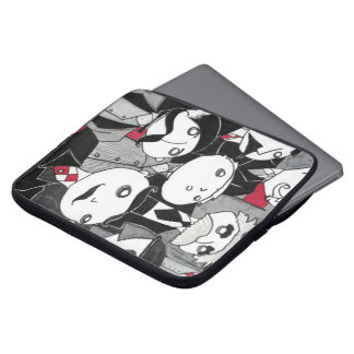 Die Typen-Laptop-Hülse Laptopschutzhülle