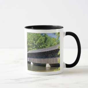 Die überdachte Brücke Stone Mountain bei Stone Tasse