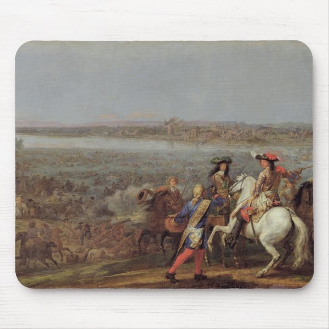 Die Überfahrt des Rheins, am 12. Juni 1672 Mousepad (Vorne)