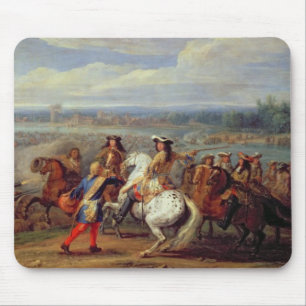 Die Überfahrt des Rheins, am 12. Juni 1672 (Öl a Mousepad