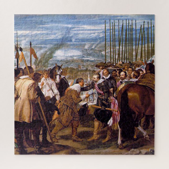 Die Übergabe von Breda, Kunst, (Vertikal)