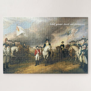 Die Übergabe von Lord Cornwallis in Yorktown,