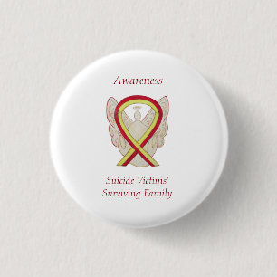 Die überlebenden Buttone der Selbstmordopfer Button