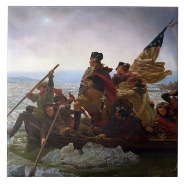 Die Überquerung des Delaware 1776: General George  Fliese (Vorderseite)