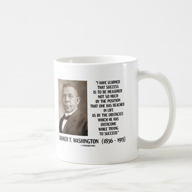 Die überwundenen Hindernisse des Disponent-T. Kaffeetasse (Rechts)