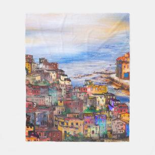 Die Uferpromenade Neapels, Servietten, Napoli, Sta Fleecedecke
