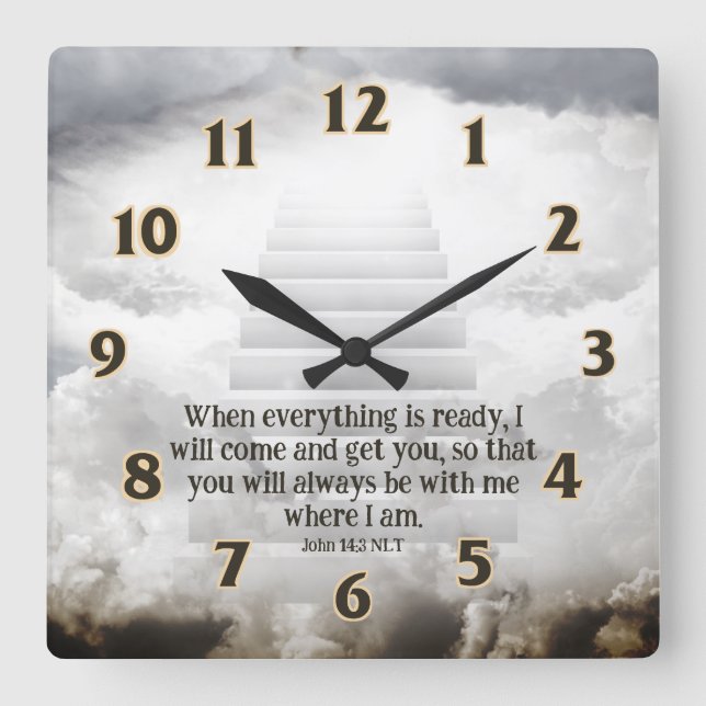 Die Uhr an der Wand des Himmelsbuches (Vorderseite)