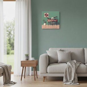 Die Uhr der eleganten Musik