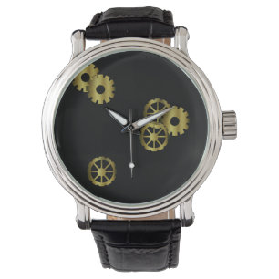 Die Uhr der Steampunk Uhrwerk-Männer