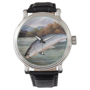 Die Uhr des Fischers - Lachs