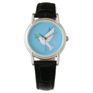 Die Uhr/die Taube der Frauen Armbanduhr