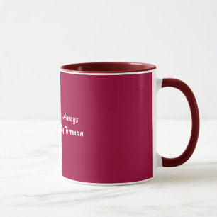 Die Uhr Mai-Engels immer über meiner Tasse