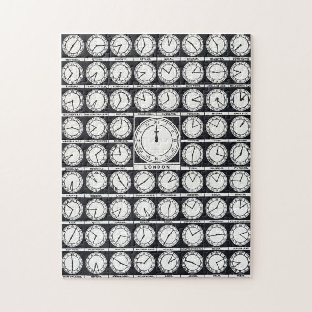 Die Uhren der Welt (Vertikal)