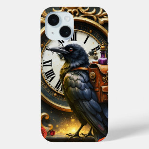 Die Uhrwerkslieferung des Raben Case-Mate iPhone Hülle
