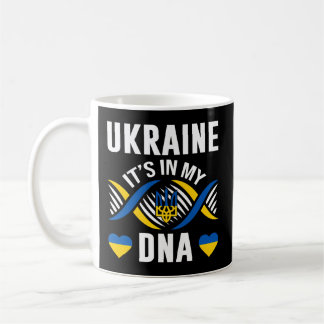 Die Ukraine befindet sich in meiner Nationalflagge Kaffeetasse