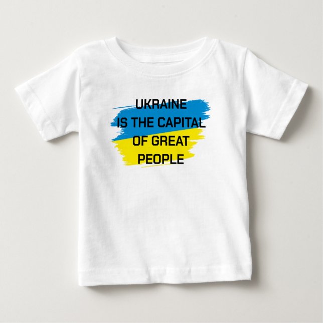 Die Ukraine ist die Hauptstadt des T - Shirt der G (Vorderseite)