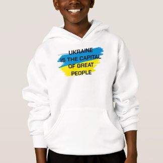 Die Ukraine ist die Hauptstadt von Great People Sw Hoodie