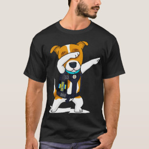 Die ukrainischen Streitkräfte, die den Hundeschütz T-Shirt