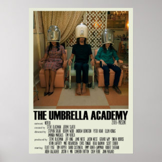 Die Umbrella Academy Alternative Art TV Show Large Poster