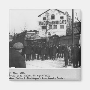 Die Umgebung des Maison des Syndicats, Magnet