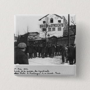 Die Umgebungen des Maison DES Syndicats, Button