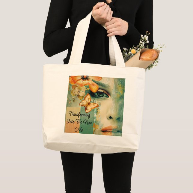Die Umgestaltung in die New Me Tote Tasche (Vorderseite (Produkt))