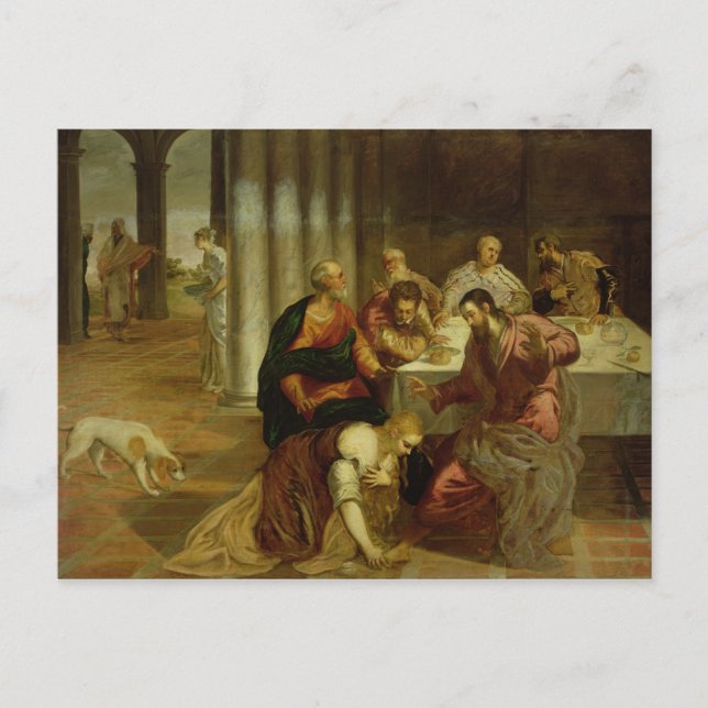 Die Umgestaltung von Mary Magdalene, 1546-7 Postkarte (Vorderseite)