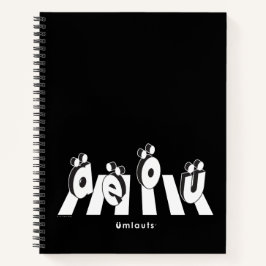 „Die Umlauts: Crossing Over“ Notizbuch