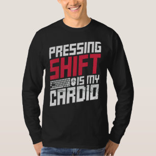 Die Umschaltung ist mein Cardio-Angebot für einen T-Shirt