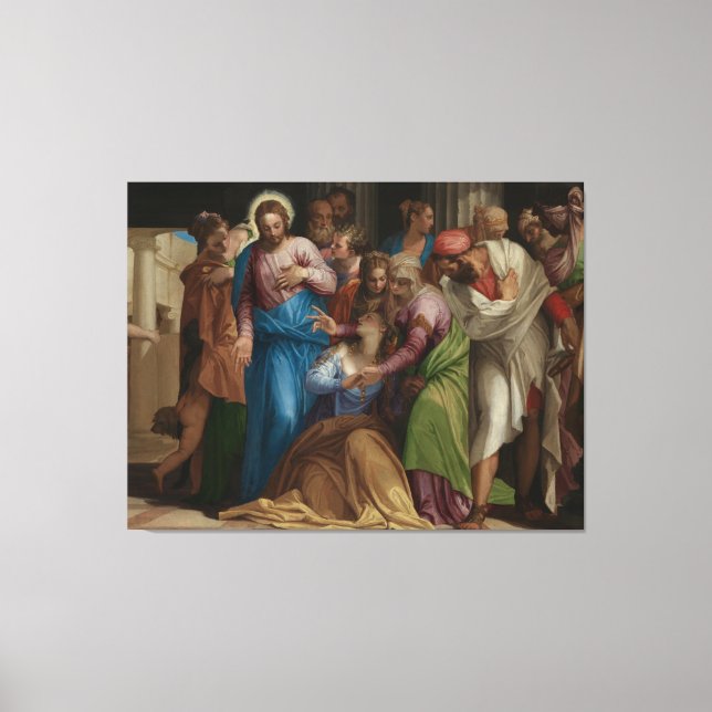 Die Umstellung von Mary Magdalene Leinwanddruck (Vorderseite)